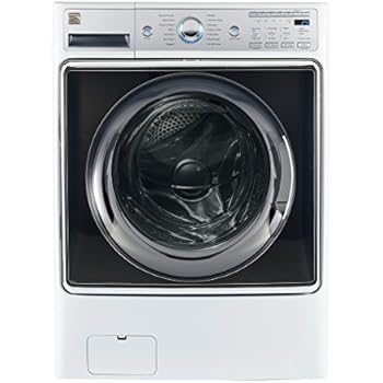 Kenmore 41982 52 Cubic Feet Smart Elite Front Load Washer With Accela Wash Technology White Cu Ft
