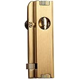 Vintage Trench Lighter, Cool Cigarette/Pipe lighters with Copper, Fluid Refillable Antique Brass Reusable Lighter for Collect