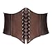 Hanerdun Lace-up Corset Elastic Retro Cinch Belt Waist Belt Four Sizes