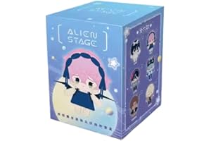 KILA MILA Anime Allien Stage Plush Keychain, Officially Mizi Sua Till Ivan Luka Blind Box Mini Plush Pendant KeyChain Gift