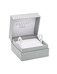 Plata de ley Diamond Accent Cruz colgante collar