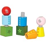 Hape Twist and Turnables Wooden Building Block Learning Set