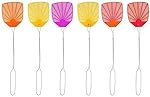 Pic Fly Swatters Metal Handle Set of 6 Value Pack