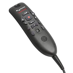 Nuance PowerMic III Microphone for Dragon (Non-Healthcare), 9 Ft Cord, Dictate Documents and Control your PC – all by…