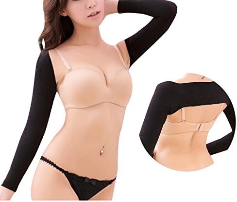 Long Sleeve Shaper Slimmer Arm Shapers Back Shoulder Support Wrap Correct Posture Corrector Humpback Prevent Shaper wear for Women and Lady