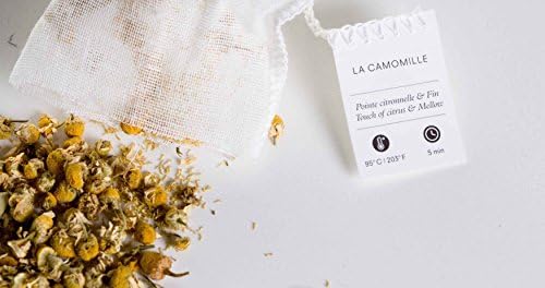 Nunshen Tea Bags, La Camomille, 100 Count