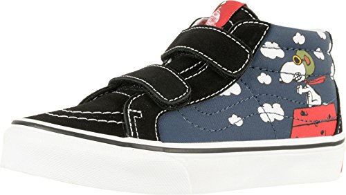 Vans UY SK8-Mid (Peanuts) Flying Ace/Dress Blues VN0A346YOHK Kids 7