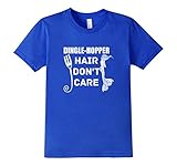 DINGLE-HOPPER HAIR DON'T CARE T-SHIRT Funny Parody Mermaid