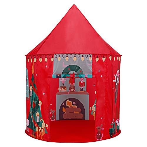 Gorich Christmas Kids Play Tent, Pop up Kids Tent Children Tent Toddler Tents for Indoor & Outdoors Use, Great 