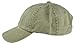DALIX Mens Pigment Dyed Washed Cotton Cap - Adjustable Hat 6 Panel Unstructured (Heavy Washed Khaki)