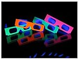 Rob's Super Happy Fun Store 50 Pair Fireworks Diffraction Glasses (glow under blacklight!) plus 1 Pair Hearts Diffraction Glasses