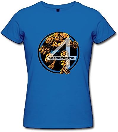 Womens Making 100% Cotton T-shirt/The Fantastic Four RoyalBlue
