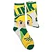 Nintendo Legend of Zelda Link / Triforce Girl's Junior Reversible Crew Socks