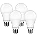 LE Dimmable 100W Bulbs Equivalent, 15W A21 E26 LED Bulbs, 1500lm, 200° Beam Angle,2700K Warm White, LED Light Bulbs ,Pack of 4 Units