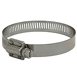 YDS All 300 Grade Stainless Steel High Torque Hose Clamp, Worm Drive, SAE Size 56, 3