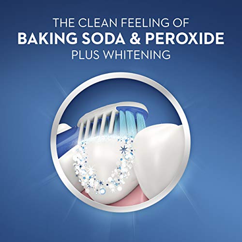 CREST CAVITY & TARTAR PROTECTION TOOTHPASTE, WHITENING BAKING SODA & PEROXIDE, MINT , 5.7OZ