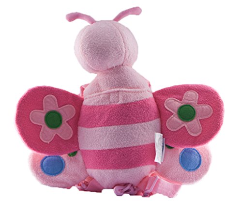 Berhapy 2 in 1 Bee Toddler Safety Harness With Mini Backpack Children's Walking Leash Strap(pink) - Thumbnail 2