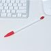 FRTMA [4-Piece] Compatible with Apple Pencil Cap/Apple Pencil Tip Cover/Cable Adapter Tether/Apple Pencil Cap Holder Compatible with iPad Pro Pencil, Red