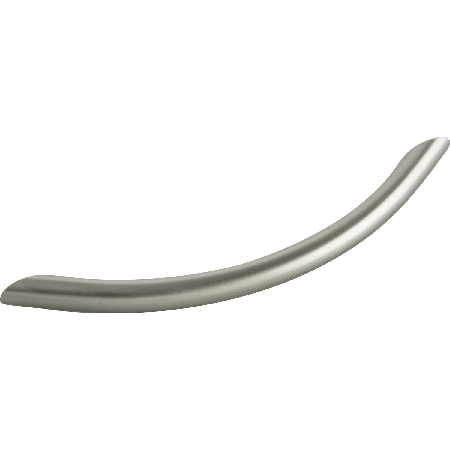 OBF Grimme Basic Ingenio 72139319 Drawer Handle Curved Diameter 10 mm Width 115 mm Stainless Steel Effect Silver Hole Spacing 96 mm