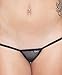 Mini G-String - Fishnet - Midnight Black