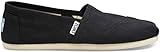 TOMS Women's Classics Flat (42-43 M EU / 12 B(M) US, Black)