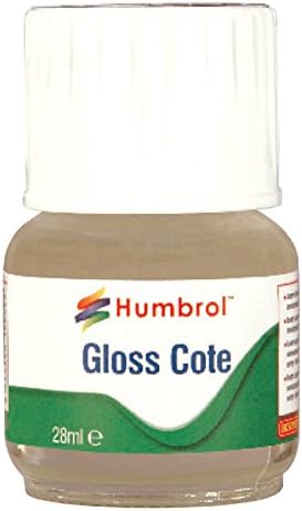 Humbrol 28 ml Modelcote Glosscote Varnish, Clear, 28 ml (Pack of 1)