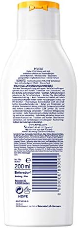 NIVEA SUN Sensitive Instant Protection SPF 50+ Lotion 200ml Waterproof Allergy view 2