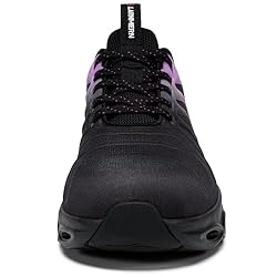 LARNMERN Steel Toe Shoes for Women Lightweight
