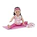 Emily Rose 18 Inch Doll Clothes for My Life and American Girl Dolls | Doll 5 Piece Gymnastics Yoga Exercise Outfit | 18 Inch Doll Clothes for Journey Girls Dolls