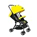 KidsEmbrace Batman Lightweight Compact Stroller, DC Comics Collapsable Stroller with Canopy, Yellow, 7701BATYL