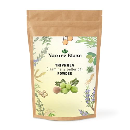 Nature Blaze Triphala Powder A Natural Solution for Men & Women 4 Oz / 0.25lb