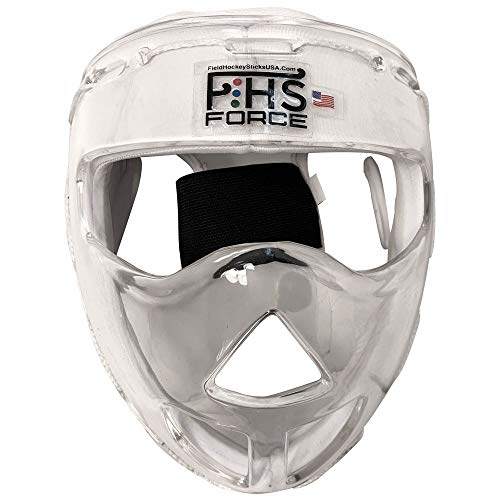 Field Hockey Face Mask Force Clear Transparent Penalty Short Corner