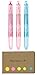 Pilot Hi-tec-c Coleto 5 Color Multi Pen Body Component, Dot Pattern, Rubber grip, 3-pack, Sticky Notes Value Set, Pen Body Only (No Refill Included)