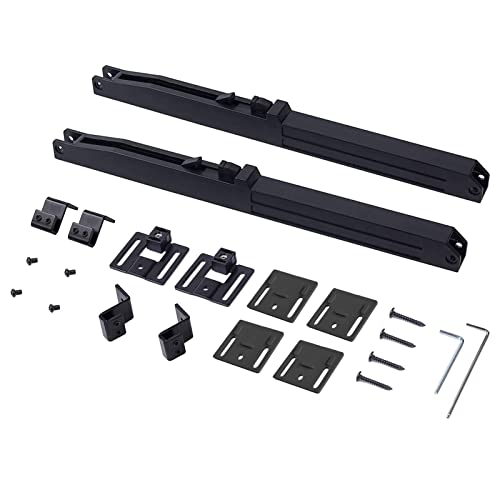 Enconker 2PCS Hole-Free Barn Door Soft Close
