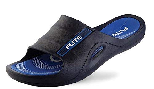 mens black house slippers