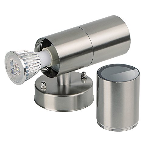 Geekeep Modern LED Wall Light Waterproof Up and Down Cylinder Wall