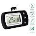 Digital Refrigerator Thermometer,Freezer/Refrigerator Thermometer with Large LCD Display,Max/Min Record Function Thermometer for Kitchen, Home, Restaurants