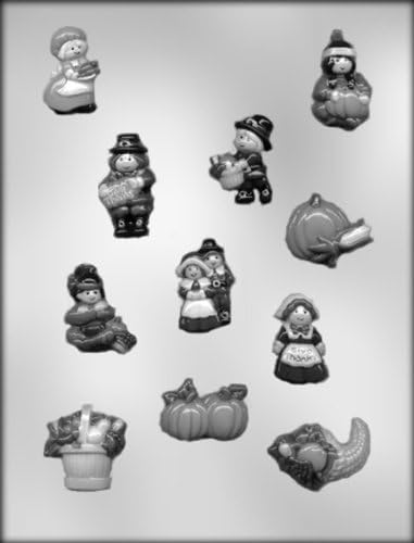 CK Products Small Thanksgiving Designs Chocolate Mold