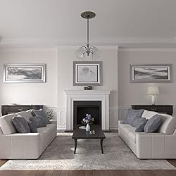 Ekena Millwork CM19SPWHF Spring Leaf Ceiling