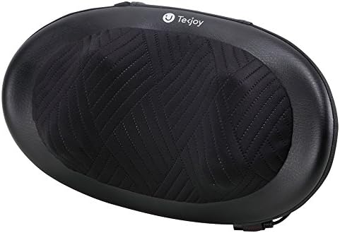 Tekjoy Shiatsu Back Neck Massager, Massage Pillow Rollers for Shoulder Lower Back-Deep Kneading to Relieve Pain