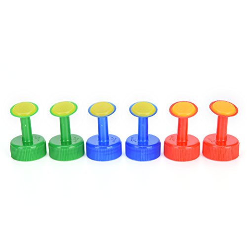 IYSHOUGONG 8 Pcs Portable Bottle Cap Sprinkler PVC Plastic Watering Caliber Little Nozzle Sprinkler Head Mist Nozzle for Plants Vegetables Gardening - Thumbnail 2