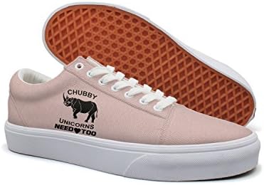 Chubby Unicorns Need Love Women Canvas Running Sneakers Sports Running Shoe