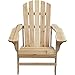 Leigh Country Fir Unpainted Adirondack Chair