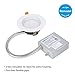 TORCHSTAR 4 Inch LED Recessed Lights with Junction Box, 800LM 90W Eqv, CRI90, Dimmable Airtight Canless Downlight, IC Rated, 5000K Daylight, ETL&Energy Star Listed, 5 Years Warranty, Pack of 4
