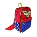 DC Comics Wonder Woman Backpack with Detachable Cape and Side Mesh Pockets