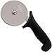 Bakeitfun Premium Pizza Cutter, Stainless Steel Razor Sharp Wheel Slicer With Black Handle, Cuts Effectively Without Ruining Your Toppings, For Home Kitchen And Professional Use