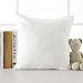 Deconovo Blank Cushion Cover Faux Linen Pillow Cover Throw Pillow Case for Couch 18x18 Inch Off White 1 Pcs Case Only No Insert