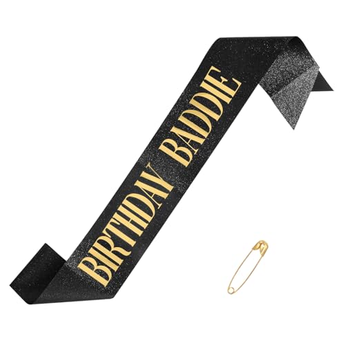 Birthday Baddie Sash