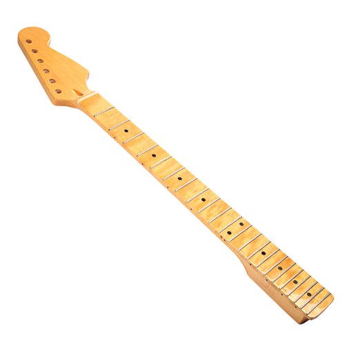 Replacement Maple Neck Fingerboard Dot Fret for ST Strat Electric Guitar
