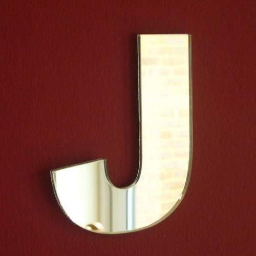 Upper Case Letter J Mirror 45cm